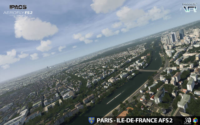France VFR - Paris-Ile de France VFR (for Aerofly FS 2)