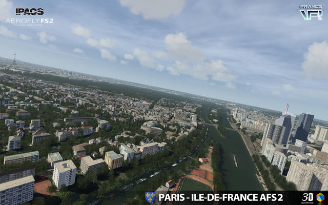 France VFR - Paris-Ile de France VFR (for Aerofly FS 2)