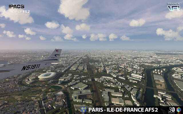 France VFR - Paris-Ile de France VFR (for Aerofly FS 2)