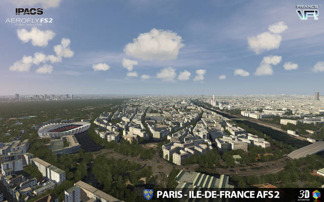 France VFR - Paris-Ile de France VFR (for Aerofly FS 2)