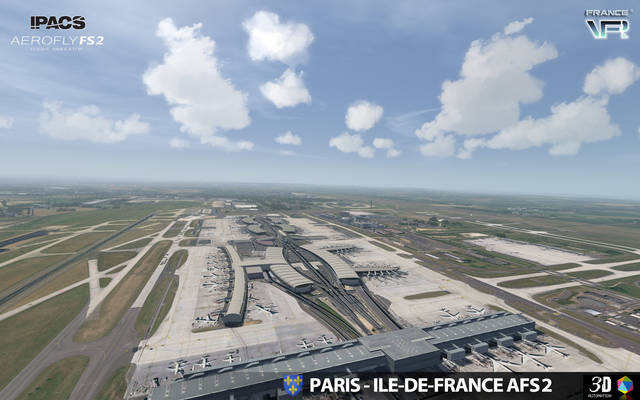 France VFR - Paris-Ile de France VFR (for Aerofly FS 2)