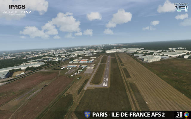 France VFR - Paris-Ile de France VFR (for Aerofly FS 2)