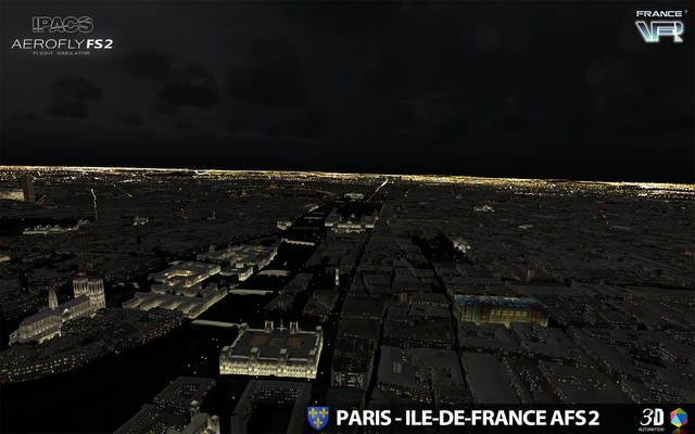 France VFR - Paris-Ile de France VFR (for Aerofly FS 2)