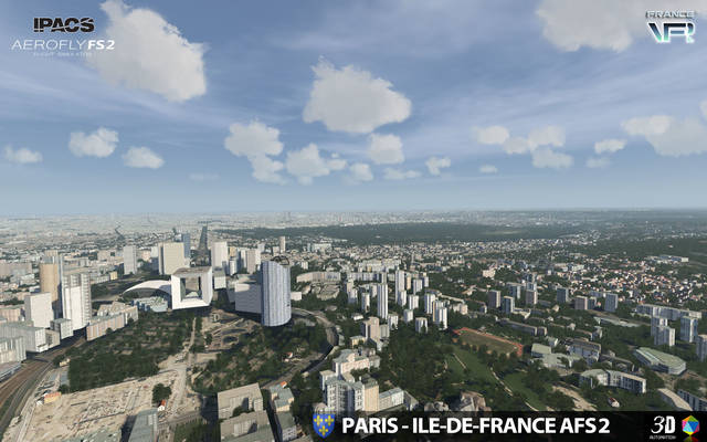 France VFR - Paris-Ile de France VFR (for Aerofly FS 2)