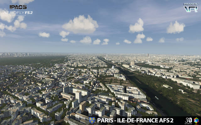France VFR - Paris-Ile de France VFR (for Aerofly FS 2)