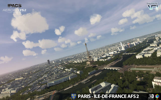 France VFR - Paris-Ile de France VFR (for Aerofly FS 2)