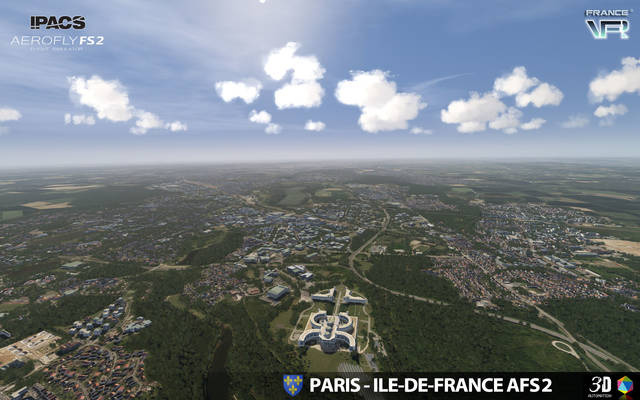 France VFR - Paris-Ile de France VFR (for Aerofly FS 2)