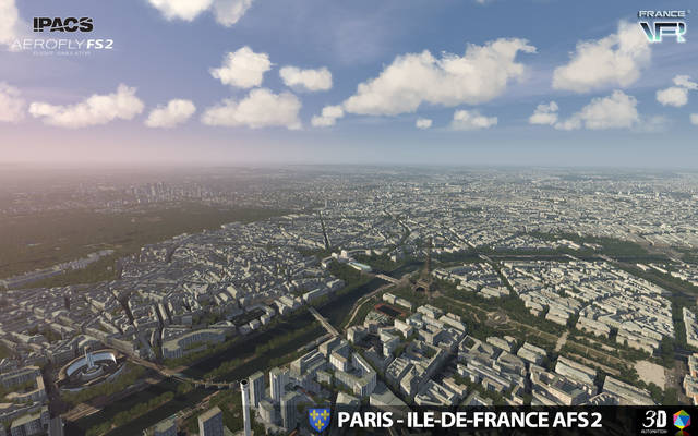 France VFR - Paris-Ile de France VFR (for Aerofly FS 2)
