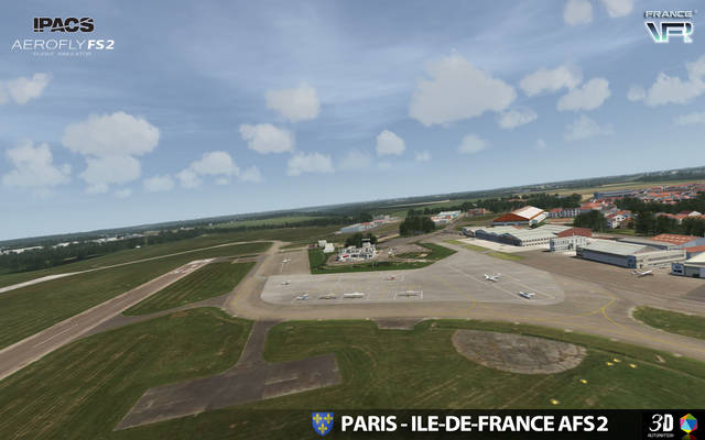 France VFR - Paris-Ile de France VFR (for Aerofly FS 2)