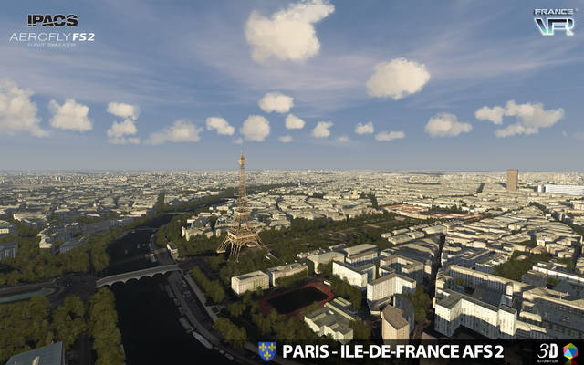 France VFR - Paris-Ile de France VFR (for Aerofly FS 2)