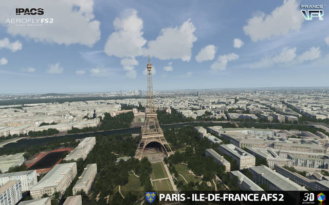 France VFR - Paris-Ile de France VFR (for Aerofly FS 2)