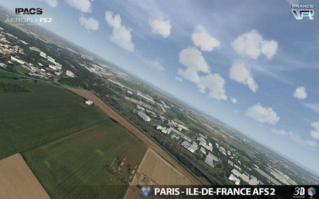 France VFR - Paris-Ile de France VFR (for Aerofly FS 2)