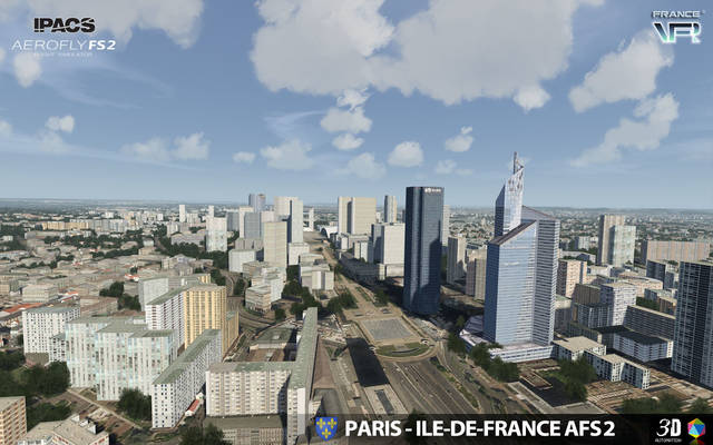 France VFR - Paris-Ile de France VFR (for Aerofly FS 2)