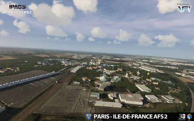 France VFR - Paris-Ile de France VFR (for Aerofly FS 2)