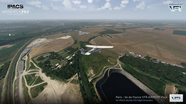 France VFR - Paris - Ile de France VFR Airport Pack (for Aerofly FS 2)