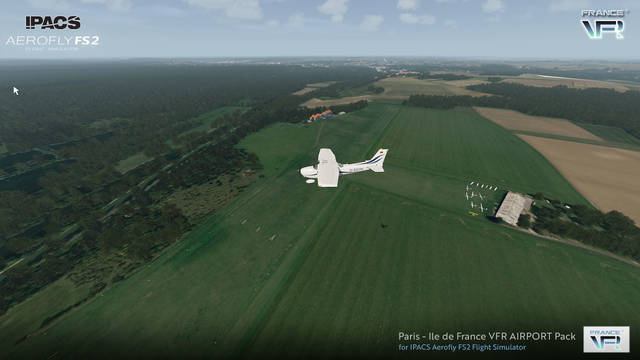 France VFR - Paris - Ile de France VFR Airport Pack (for Aerofly FS 2)