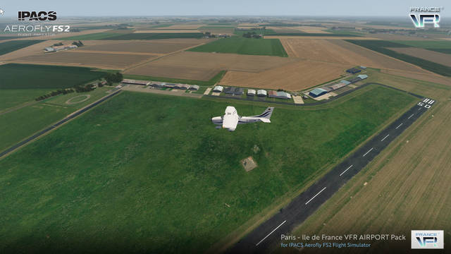 France VFR - Paris - Ile de France VFR Airport Pack (for Aerofly FS 2)