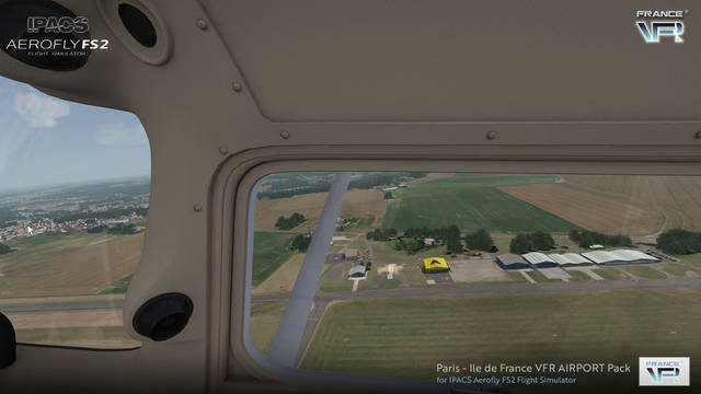 France VFR - Paris - Ile de France VFR Airport Pack (for Aerofly FS 2)