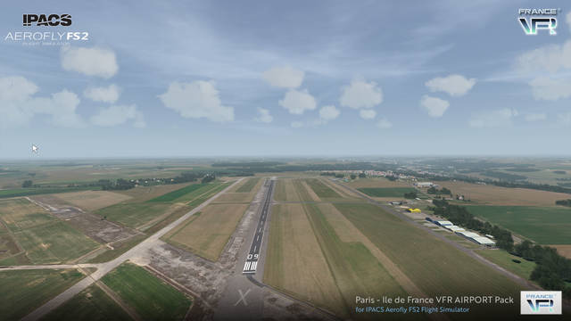 France VFR - Paris - Ile de France VFR Airport Pack (for Aerofly FS 2)