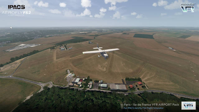 France VFR - Paris - Ile de France VFR Airport Pack (for Aerofly FS 2)