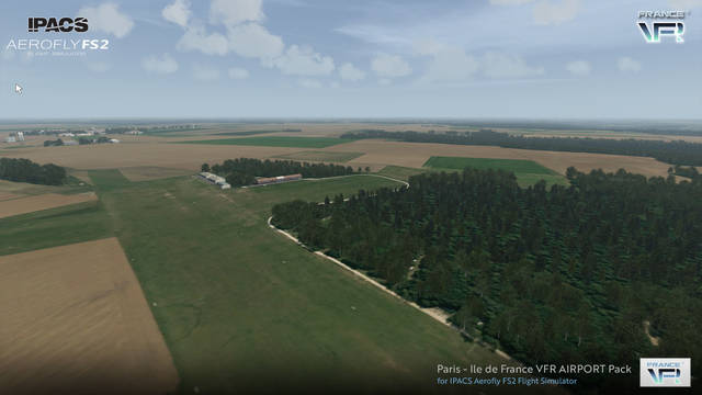 France VFR - Paris - Ile de France VFR Airport Pack (for Aerofly FS 2)