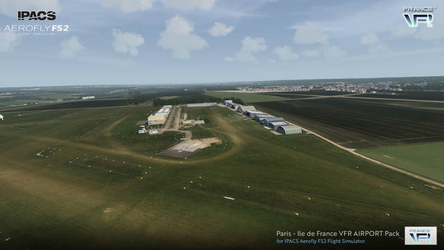 France VFR - Paris - Ile de France VFR Airport Pack (for Aerofly FS 2)
