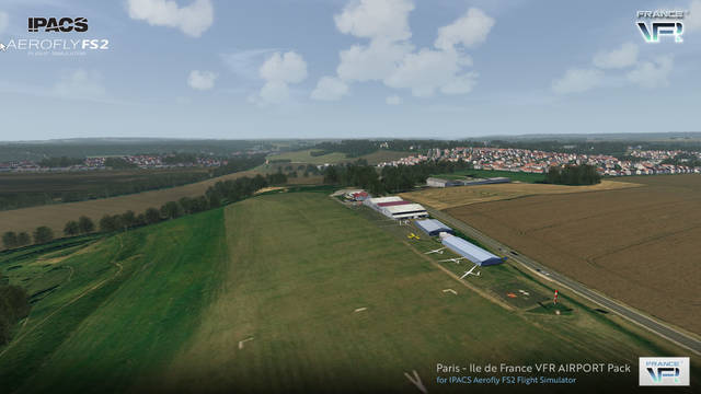 France VFR - Paris - Ile de France VFR Airport Pack (for Aerofly FS 2)