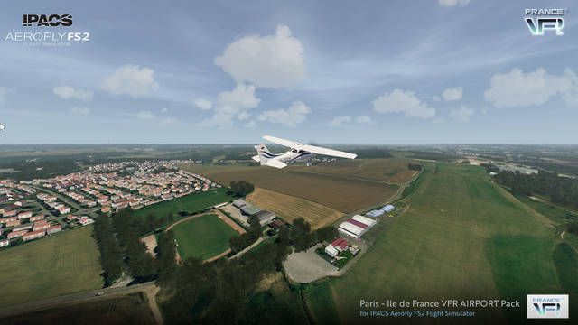 France VFR - Paris - Ile de France VFR Airport Pack (for Aerofly FS 2)
