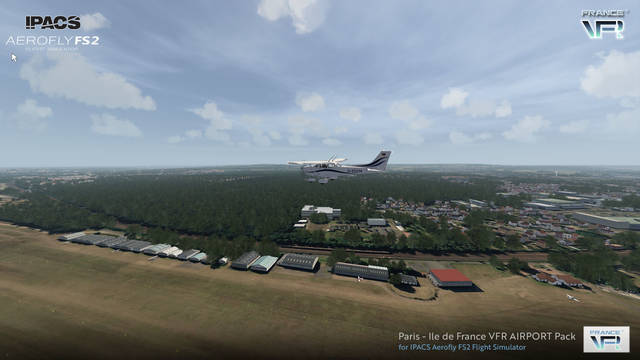 France VFR - Paris - Ile de France VFR Airport Pack (for Aerofly FS 2)