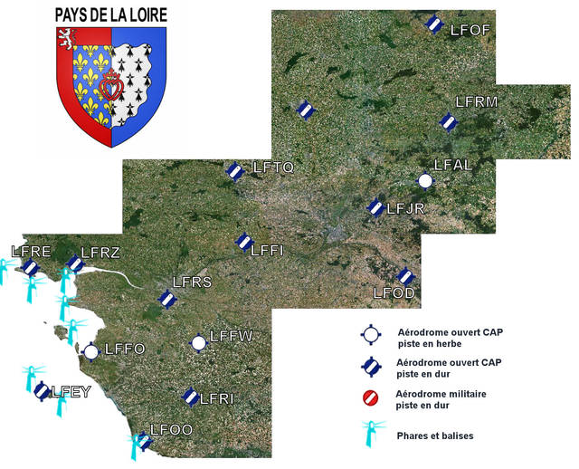 France VFR - Pays-de-Loire (for FSX)