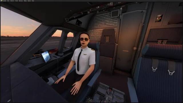 FS2Crew: Animated First Officer - Fenix A320 Edition