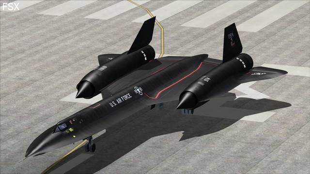 Glowingheat SR-71 Blackbird