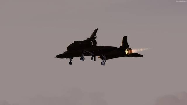 Glowingheat SR-71 Blackbird