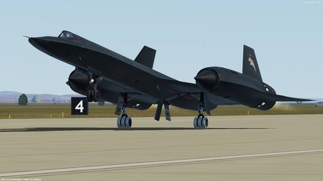 Glowingheat SR-71 Blackbird