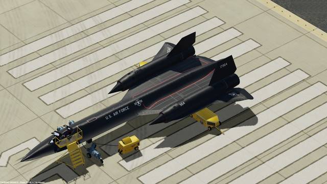 Glowingheat SR-71 Blackbird