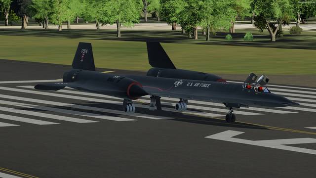 Glowingheat SR-71 Blackbird