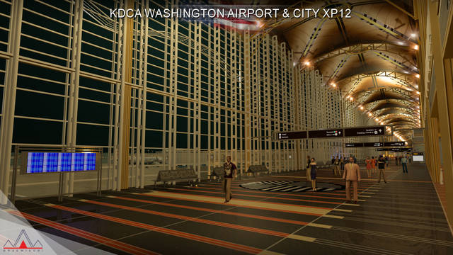 KDCA Washington Airport & City XP12