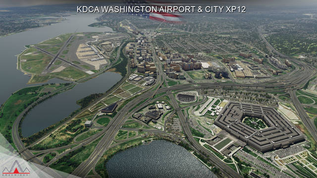 KDCA Washington Airport & City XP12