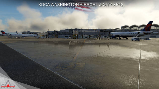 KDCA Washington Airport & City XP12