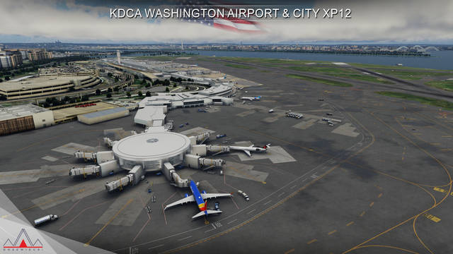 KDCA Washington Airport & City XP12