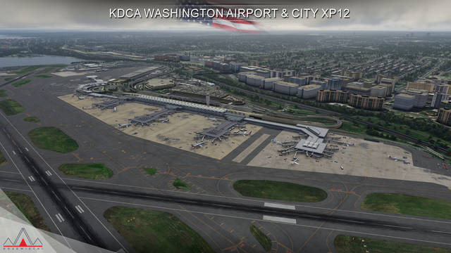 KDCA Washington Airport & City XP12