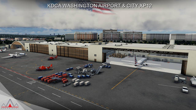 KDCA Washington Airport & City XP12