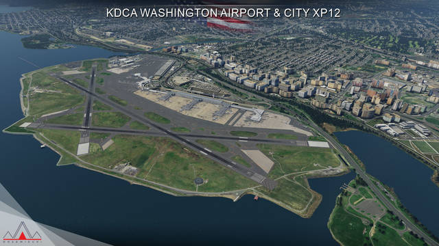 KDCA Washington Airport & City XP12