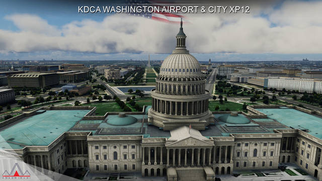 KDCA Washington Airport & City XP12