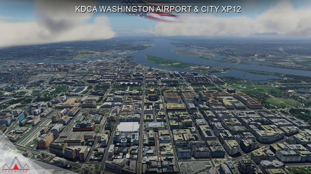 KDCA Washington Airport & City XP12