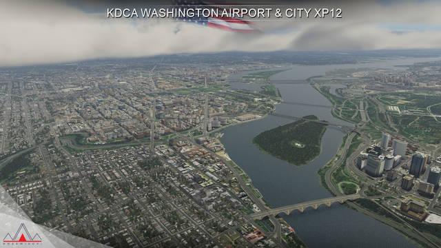KDCA Washington Airport & City XP12