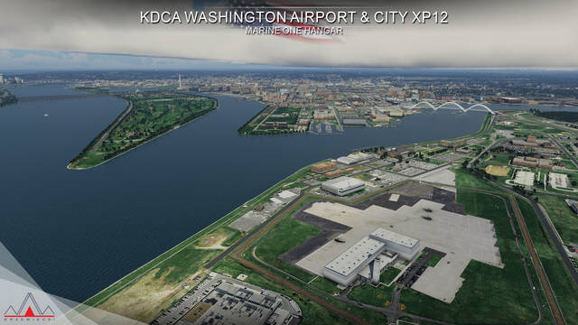 KDCA Washington Airport & City XP12