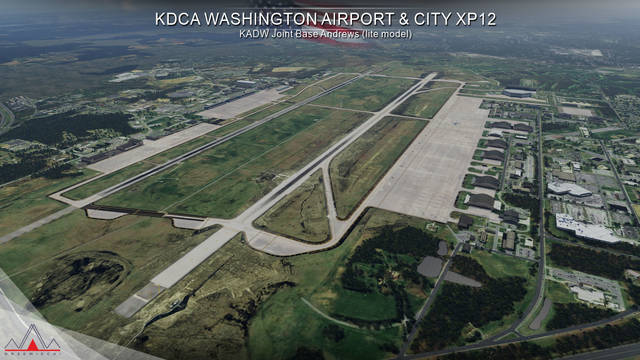 KDCA Washington Airport & City XP12