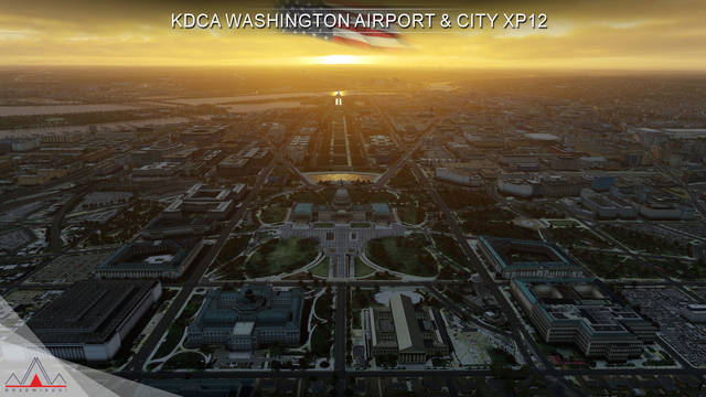 KDCA Washington Airport & City XP12