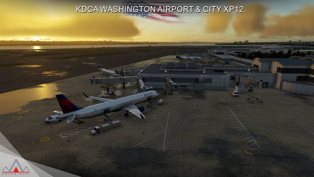 KDCA Washington Airport & City XP12